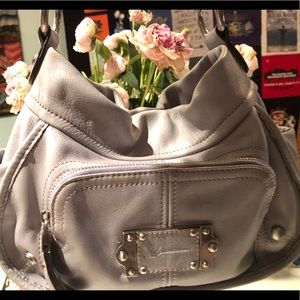 B. Makowsky Purse - Gorgeous Light Blue/Silver in color — Very soft leather.